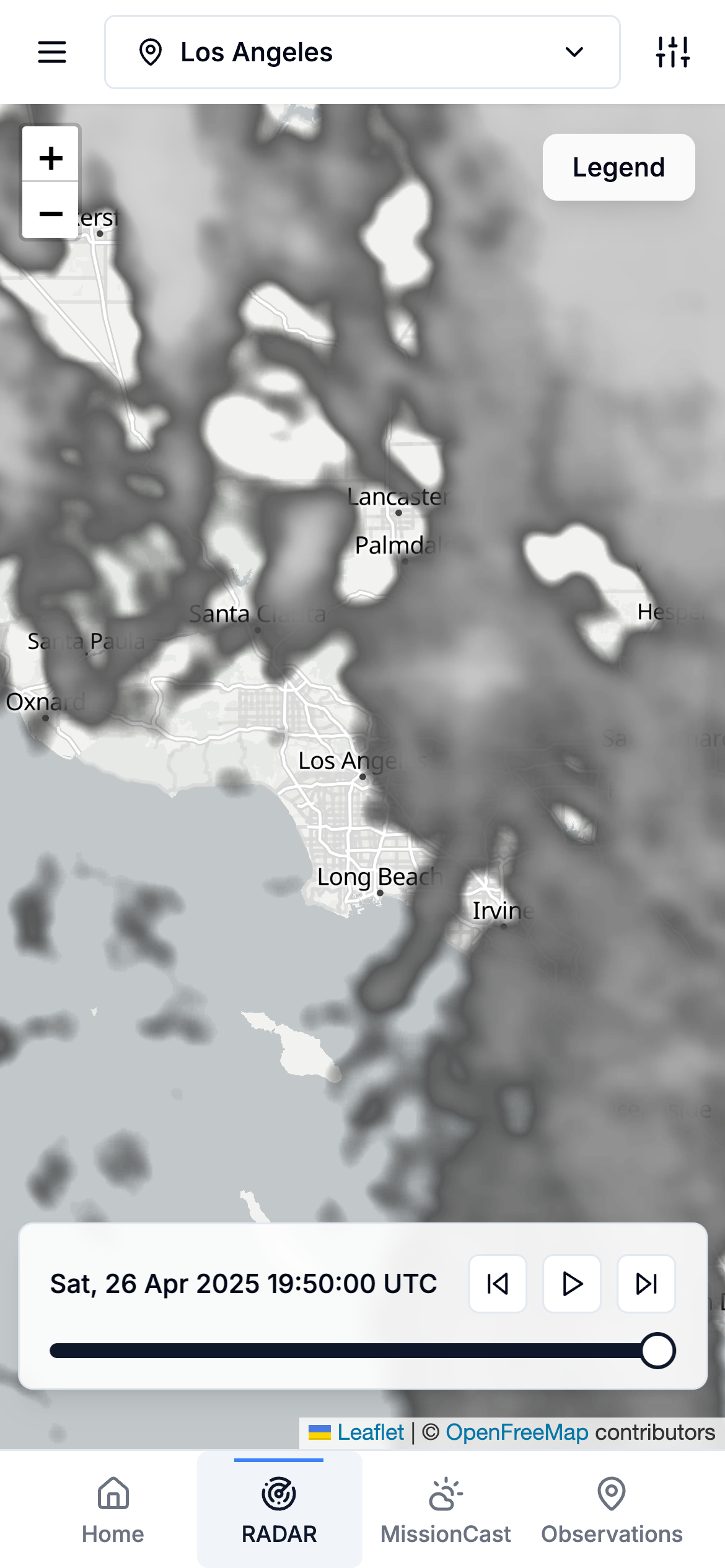 Radar & Satellite Feature